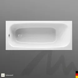 Mauersberger Badewanne „ceraria“ 1700 × 700 mm in Edelweiß (matt)