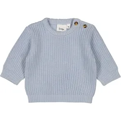 Feetje Strickpullover, hellblau, 68