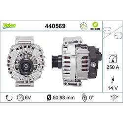 Generator VALEO 440569 für Mercedes-Benz Sprinter 3, S