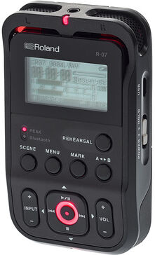 Roland R-07 black Schwarz