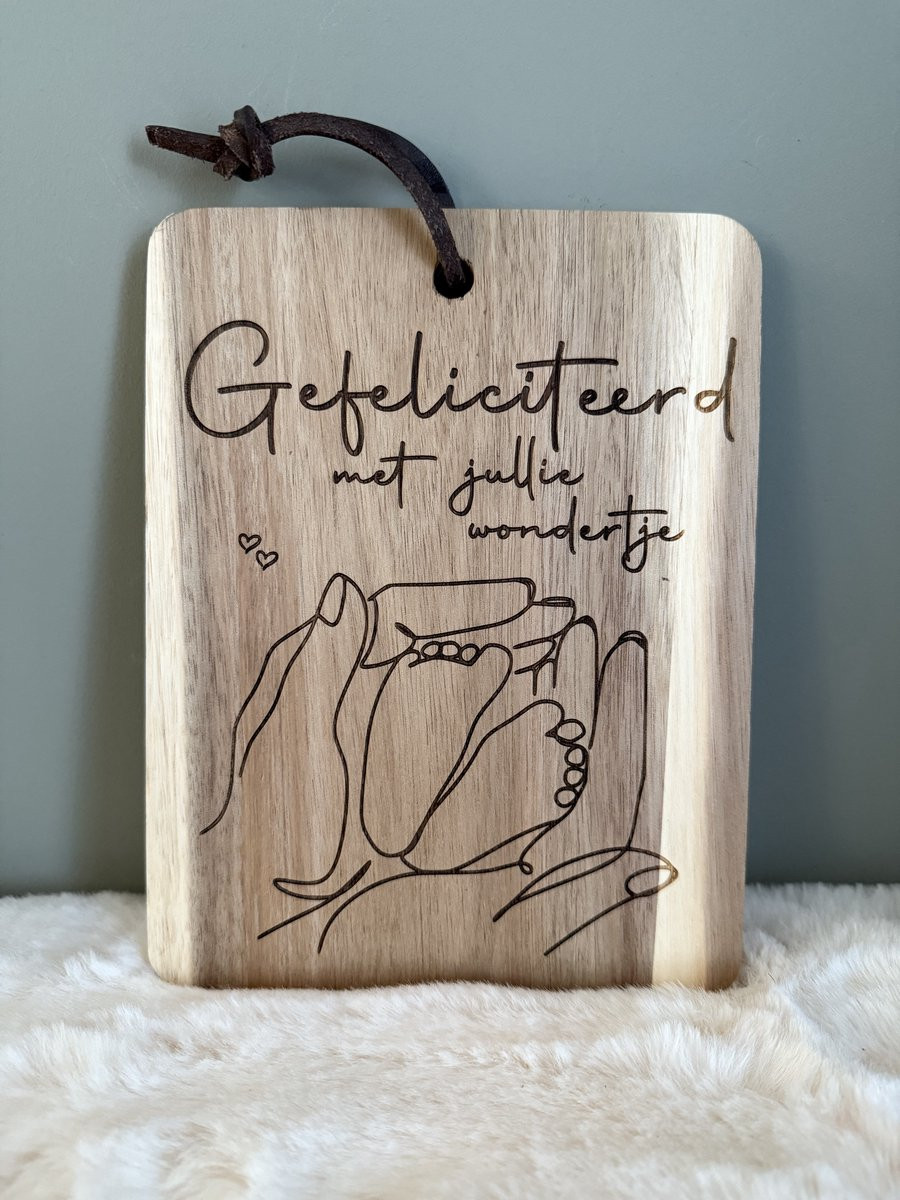Decoratieve hangende baby mobiel voor jongens en meisjes als kraamcadeau