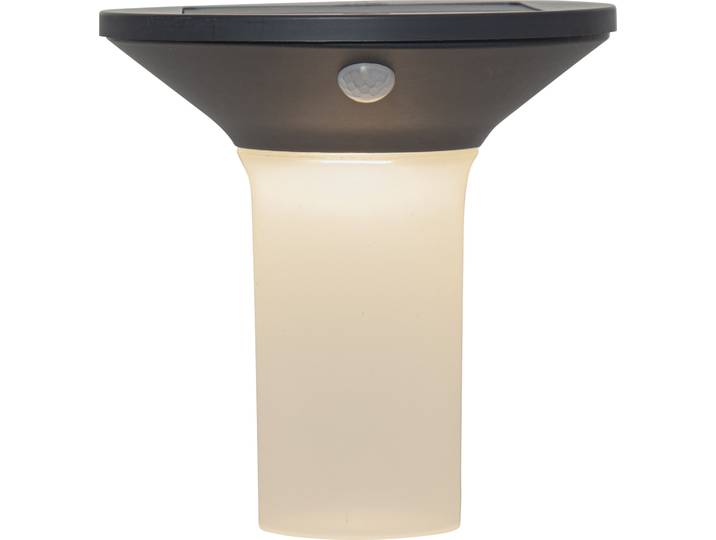 LED Solarleuchte Solar-Wandleuchte Valta , beige (graphite), B:16cm H:16cm L:16cm T:20cm, PARFORCE TRADITIONAL HUNTING, Leuchten, LED Solarleuchte, Bewegungs- und Dämmerungssensor, bis zu 400 lm für 30Sek, stetig 15 lm