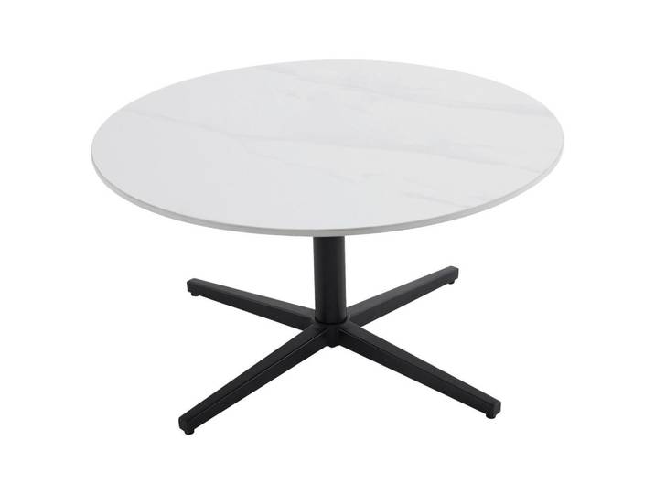 Couchtisch Cup Schwarz/Weiß B: 70 cm