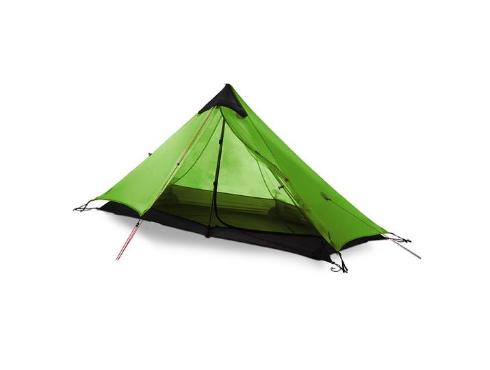 2021 nouvelle Version 230cm 3F UL GEAR Lanshan 1 tente de Camping ultralégère saison 3/4 15D Silnylon sans tige