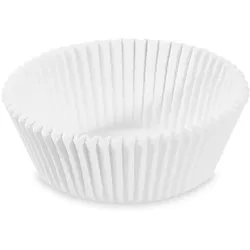 Gebäckkapsel (PAP) weiß Ø60 x 27 mm