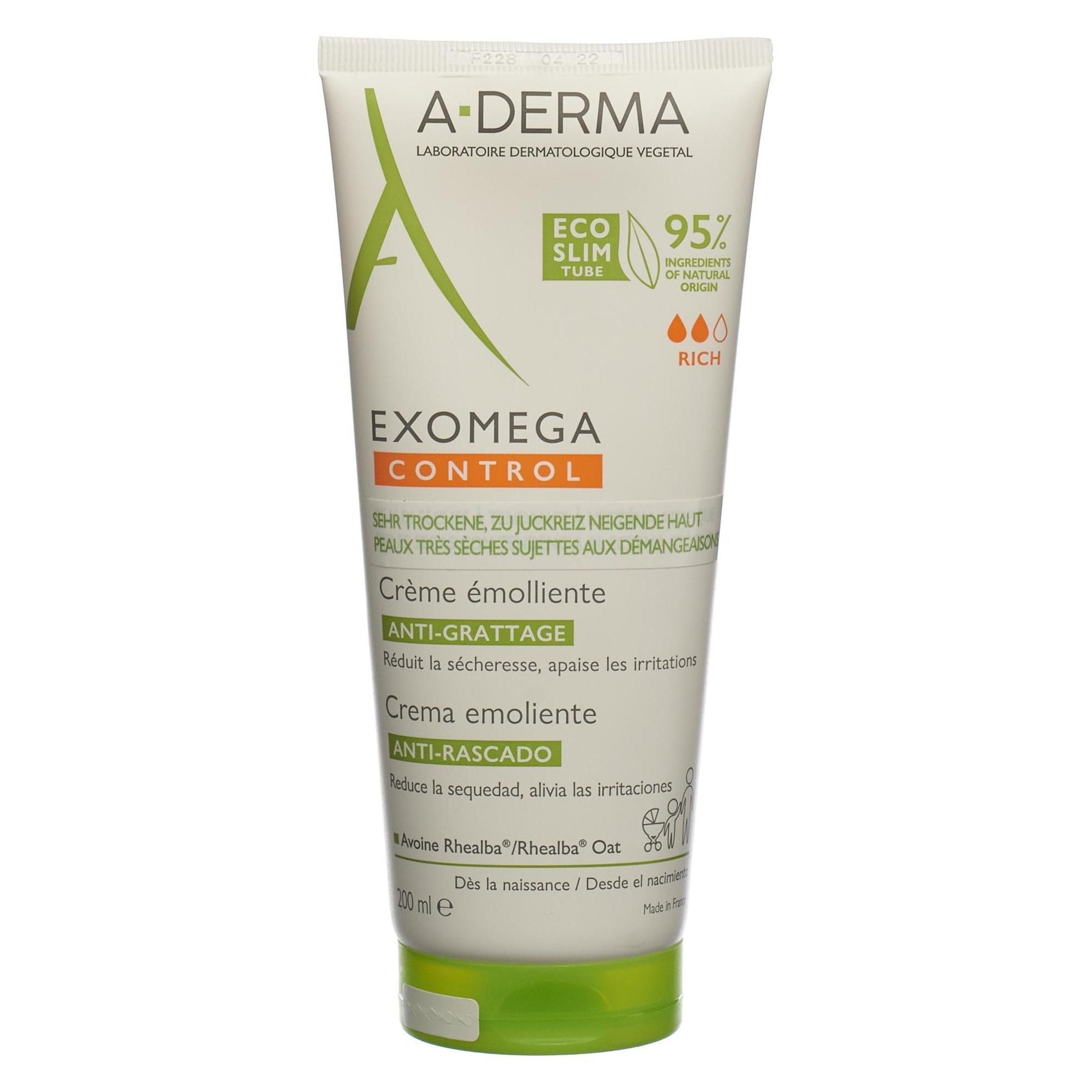 A-Derma Exomega Control (200 ml, Tagescreme) (3282770149678)