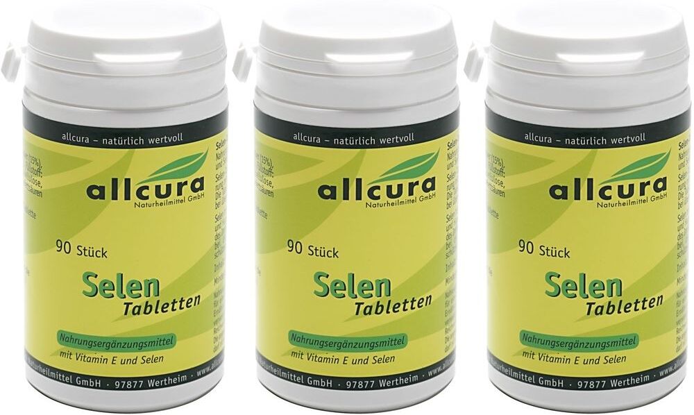 allcura Hefe-Selen 3x90 St Tabletten