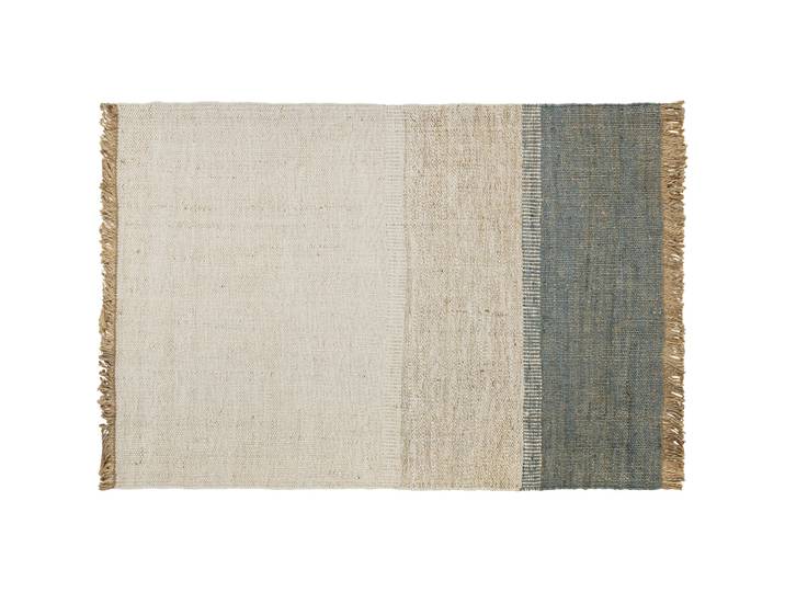 Teppich Lanika Grün, Braun, Beige Streifen Jute 160 x 230 cm - Teppich