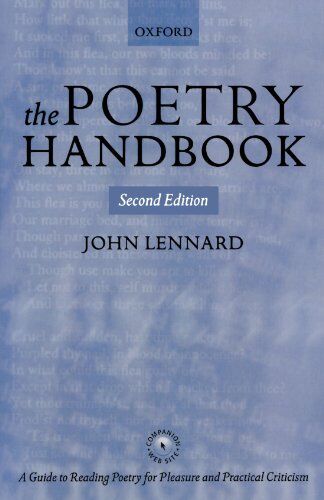 John Lennard - The Poetry Handbook - Preis vom 09.10.2026 07:28:09 h