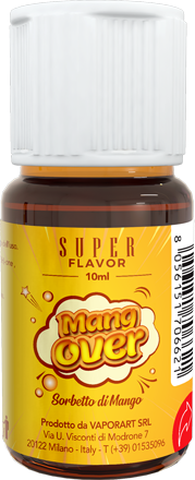 Super Flavor Mang Over Aroma Concentrato 10ml Mango Ghiaccio