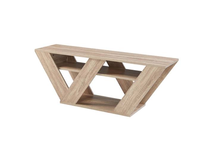 [en.casa] Fernsehtisch Nome, Eichefarben, Holzwerkstoff, 30x40x110 cm, Wohnzimmer, TV Möbel, TV-Zubehör