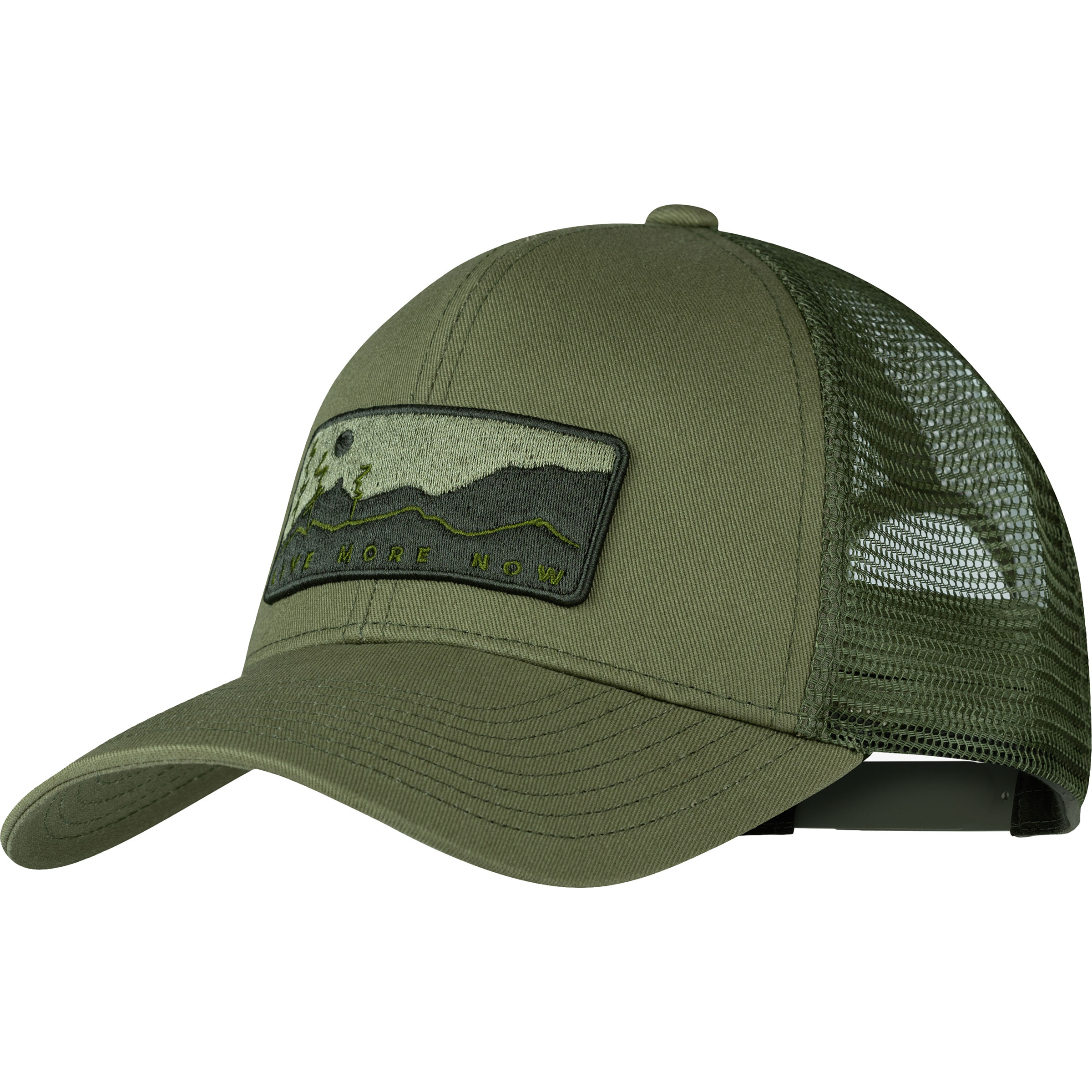Buff Explore Trucker Cap Basecaps gruen Größe L Lifestyle Elastisch
