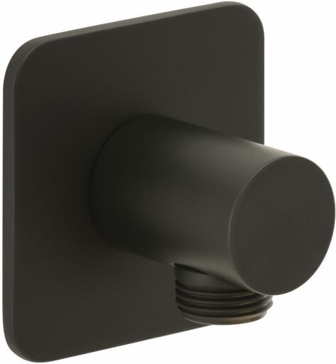Herzbach Deep Black Brauseanschlussbogen 36.685600.1.12 schwarz matt
