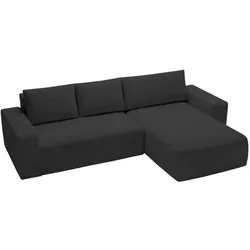 ECKSOFA Tazones Schwarz Rechts