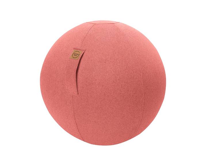 Sitzball Felt Ø 65cm Orange/Koralle
