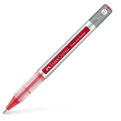 FABER-CASTELL Free Ink Tintenroller grau 0.7 mm Schreibfarbe: Rot