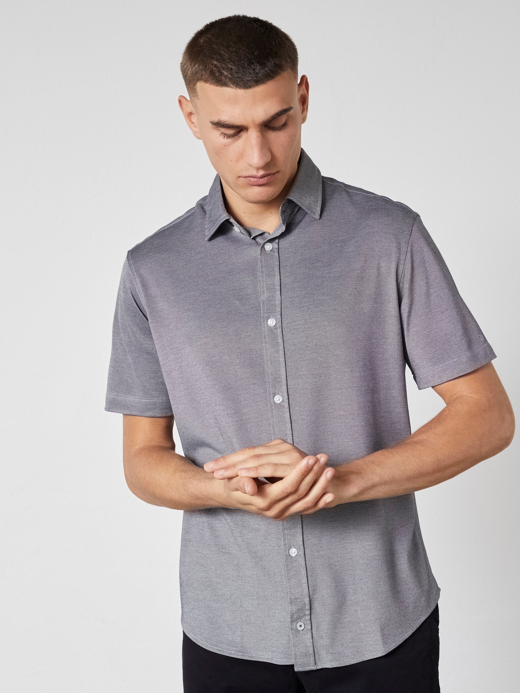 Grå Skjorte I Str. 3xl - Til Mænd - Fra Redgreen Navy 3XL