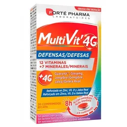 Forté Pharma Multivit 4G Abwehrkräfte 30 Tabletten