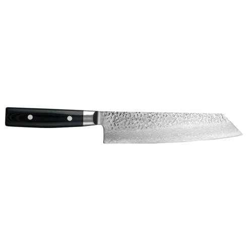 Yaxell Kiritsukemes Zen Chefmes met 37 lagen roestvrij damast staal en canvas Micarta heft, 20 cm