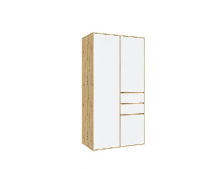 Tchibo - xonox Kleiderschrank »Mora« - 100x56x194cm - silber -