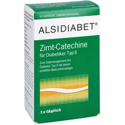 Alsidiabet Zimt Catechine f. Diab. Typ II Kapseln