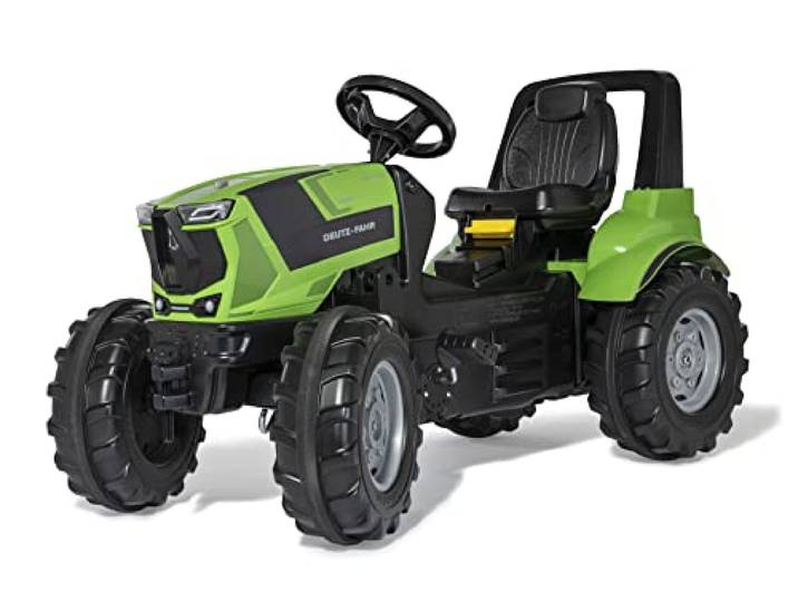 Rolly Toys rollyFarmtrac Deutz-Fahr Agrotron 8280 TTV 720057 (für Kinder ab DREI Jahre, Flüsterlaufreifen, längen-und höhenverstellbarer Sitz)