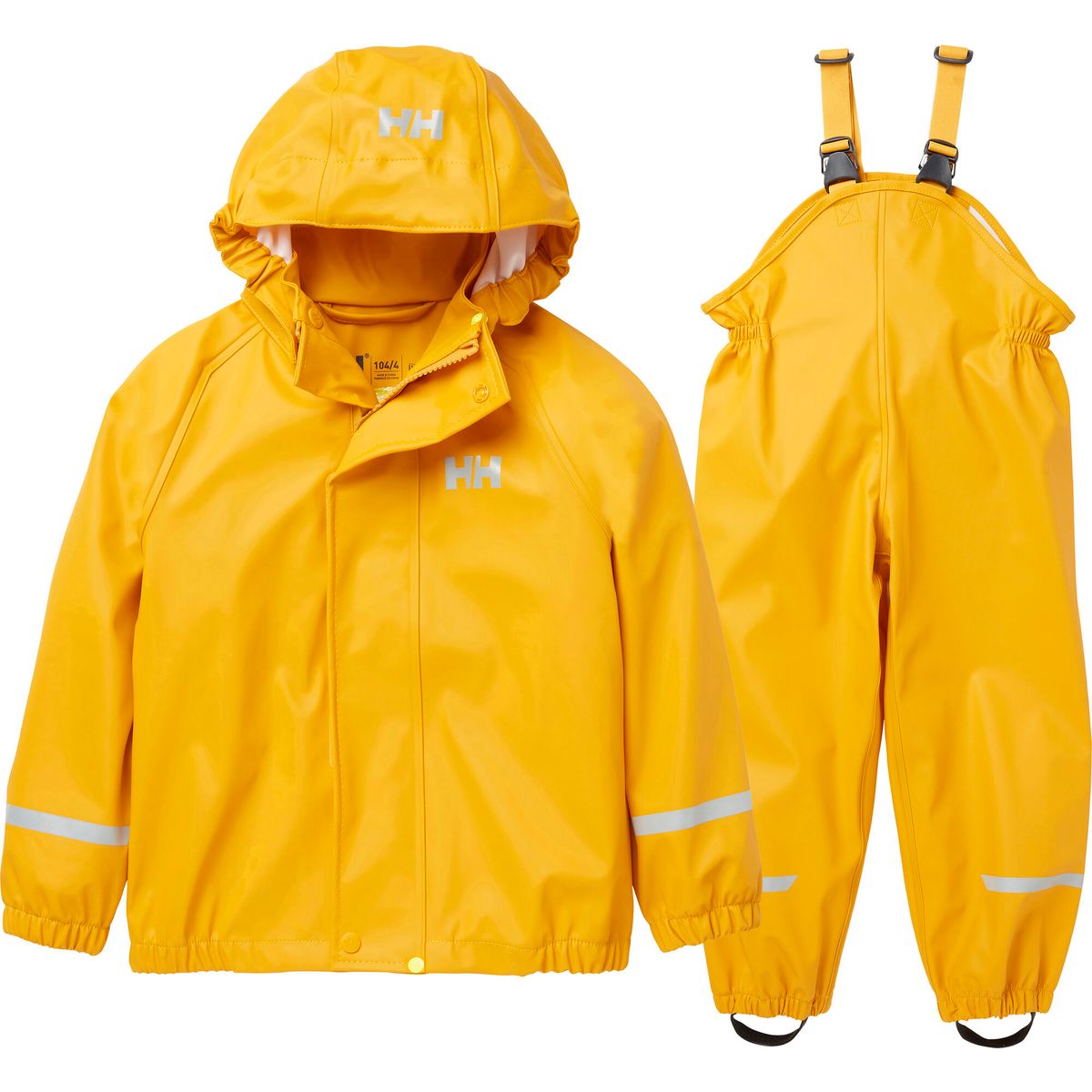 Helly Hansen Kids' Bergen 2.0 PU Rain Set essential yellow (346) 4 40510_346-4