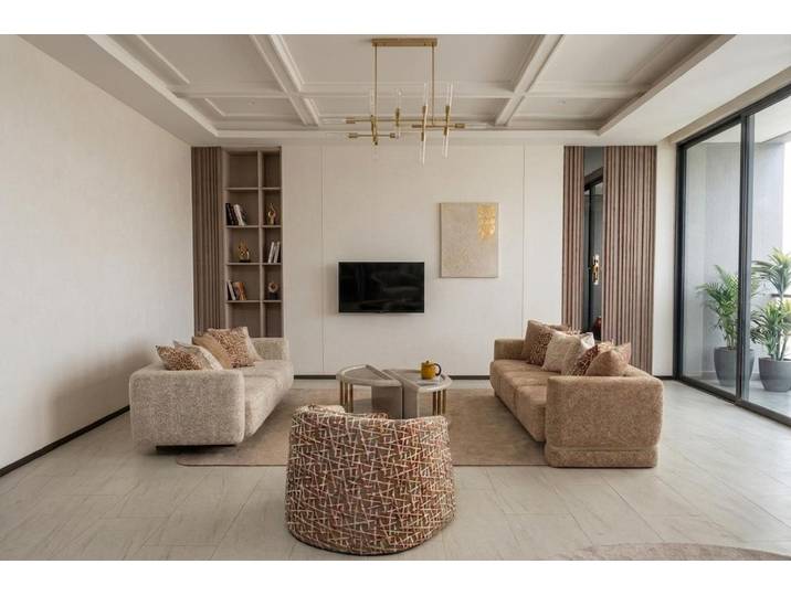 JVmoebel Ecksofa Wohnzimmer Set Großzügig Komfortabel Formschön Zeitgemäß Stilvoll, 3 Teile, Made in Europa