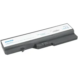Avacom LENOVO G560, IDEAPAD V470 SERIES LI-ION (6 Zellen, 4400 mAh), Notebook Akku, Schwarz