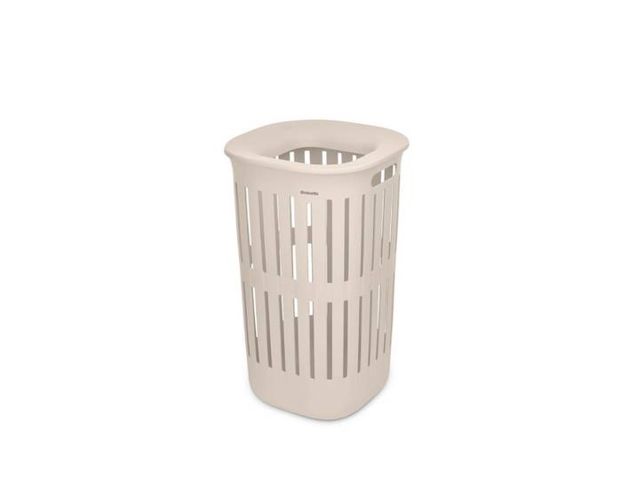 Brabantia Wäschekorb, Beige, Kunststoff, 40 l, rechteckig, 38.2x64.3x38.2 cm, Tragegriffe, recycelbar, Haushalt & Reinigung, Wäschepflege, Wäschekörbe & Tonnen