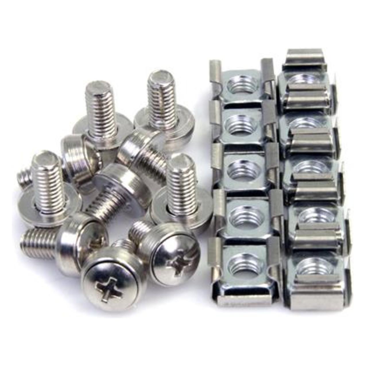 StarTech M6 CAGE NUTS und SCREWS (CABSCREWM62)
