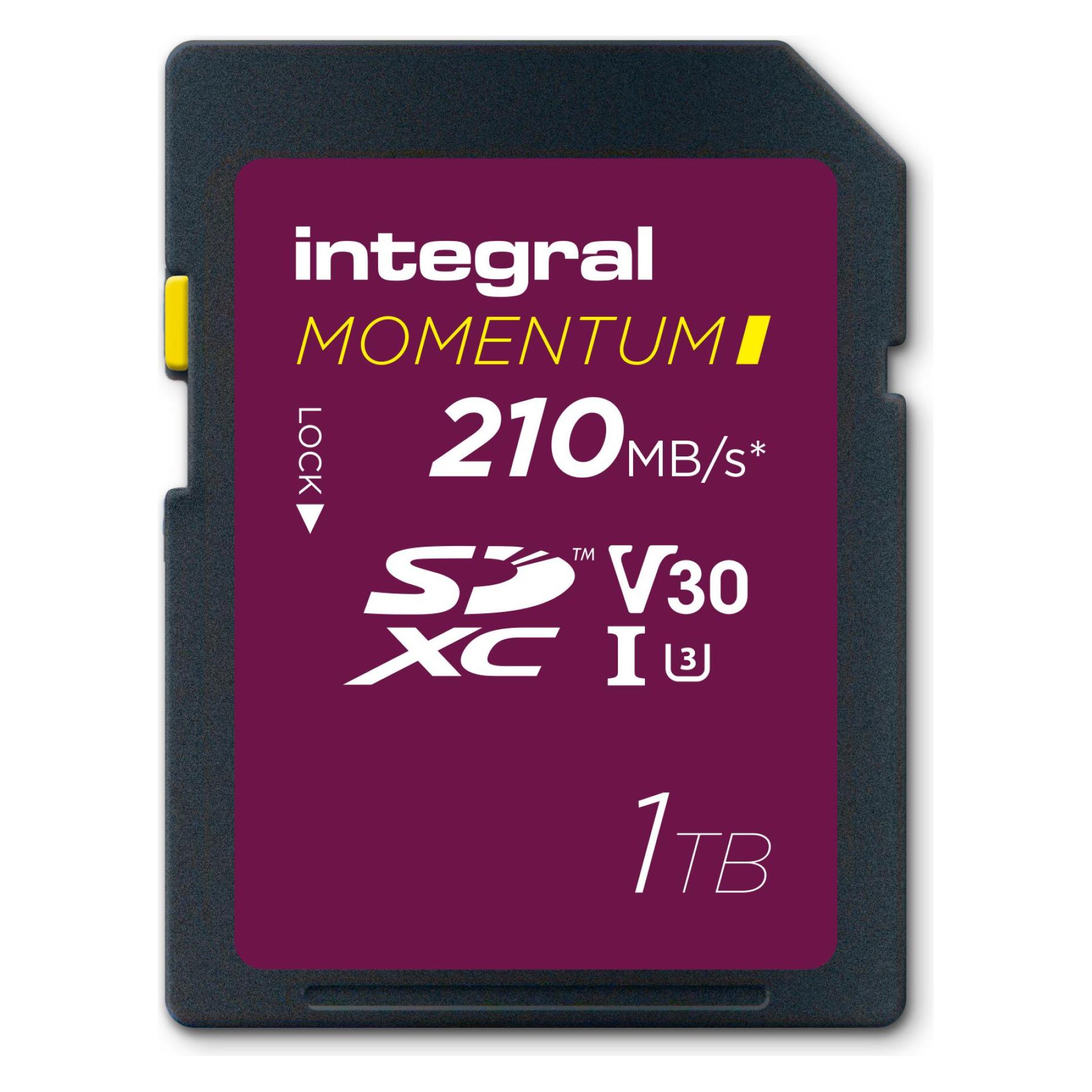 Integral Momentum I (1000 GB, SDXC, U3, UHS-I) (INSDX1TB-210/180V30)