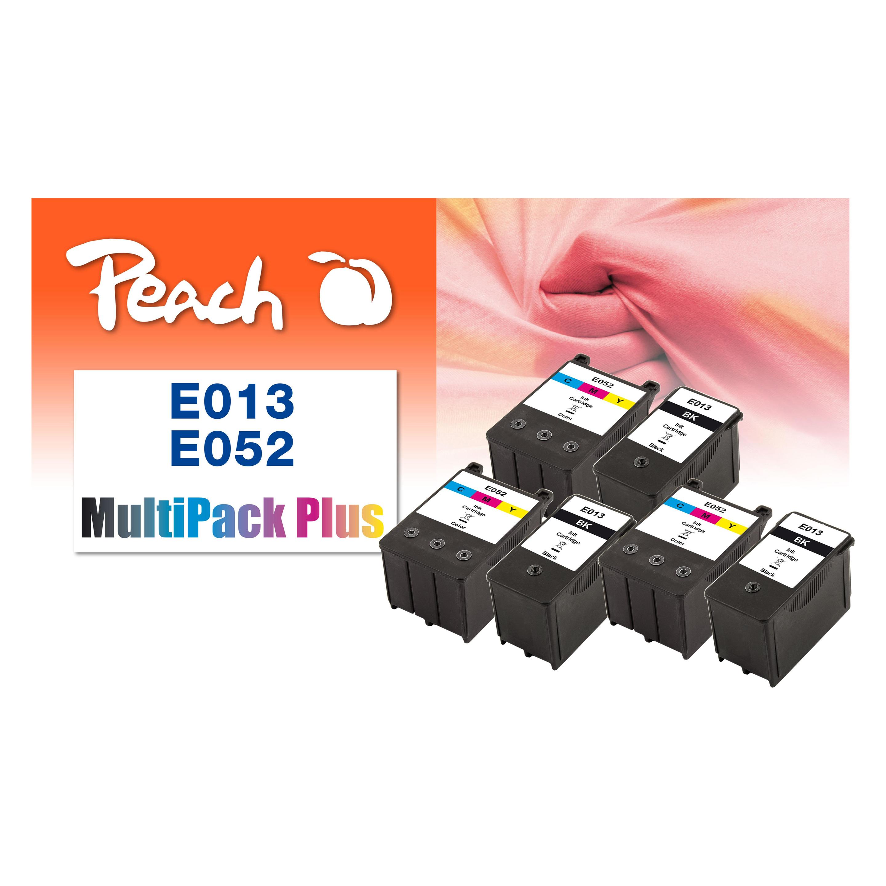 Peach Spar Pack Plus Tintenpatronen kompatibel zu Epson T013, T052 (33150752)