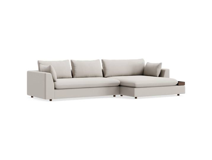 Ecksofa Milou Stoff beige B 334 T 165 cm - Möbel Konfigurator: Traummöbel individuell zusammenstellen