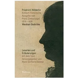 Kritisch-historische Ausgabe von Franz Zinkernagel, Fachbücher von Friedrich HÃlderlin