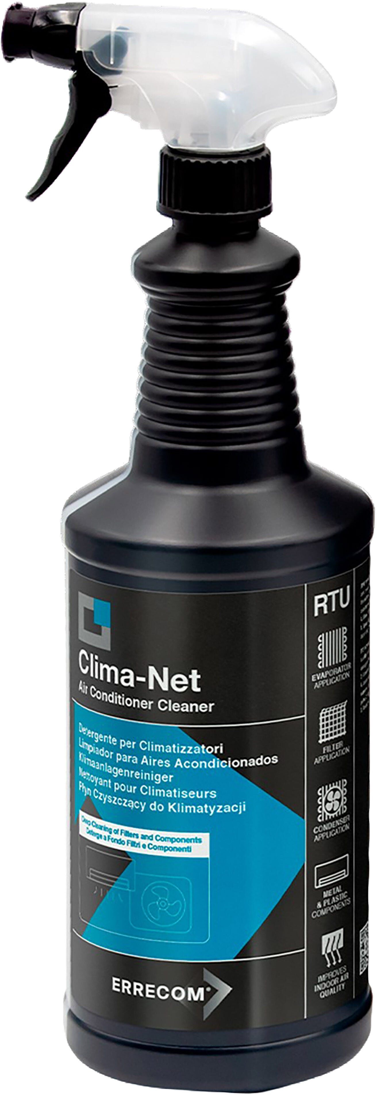 Errecom DETERGENTE MULTIFUNZIONE IGIENIZZANTE LIQUIDO PER CONDIZIONATORI  CLIMA-NET 1l