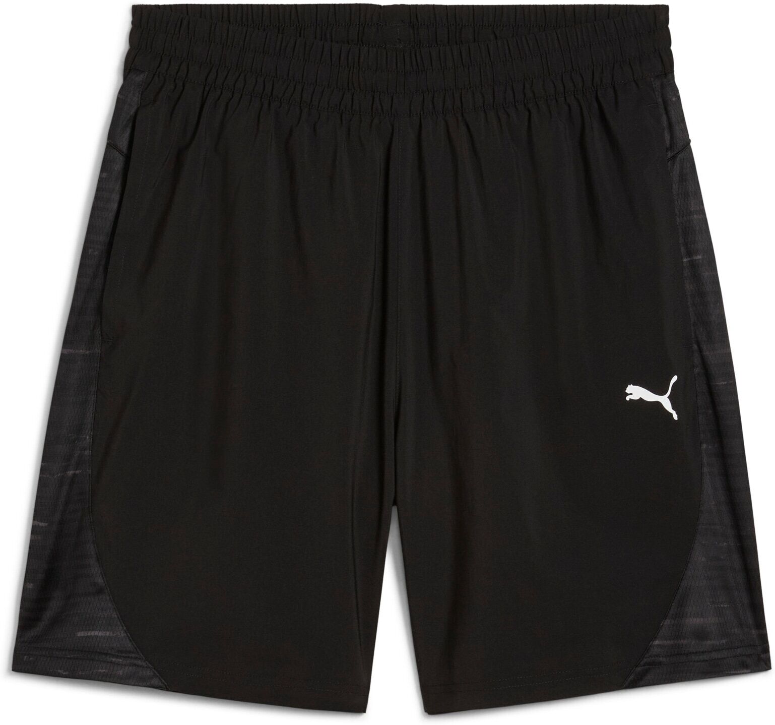 Trainingsshorts PUMA "M TAD TECH FABRIC MIX SHORT", Herren, Gr. XXL, N-Gr, schwarz (puma schwarz), Obermaterial: 100% Polyester, regular fit kniefrei, Hosen Trainingsshorts, für Fitness-Training, mit Mehrzweck-Seitentaschen, atmungsaktiv puma schwarz XXL,