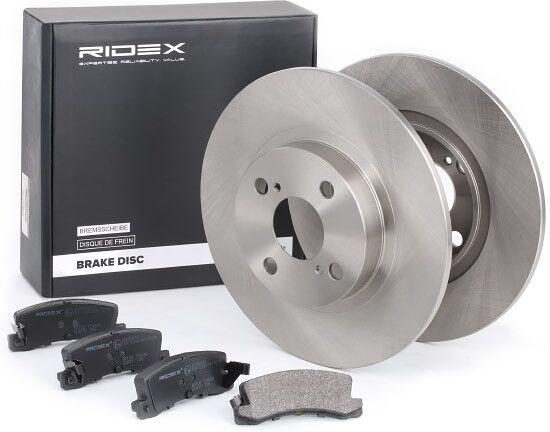 RIDEX 3405B0235 Brake discs and pads set