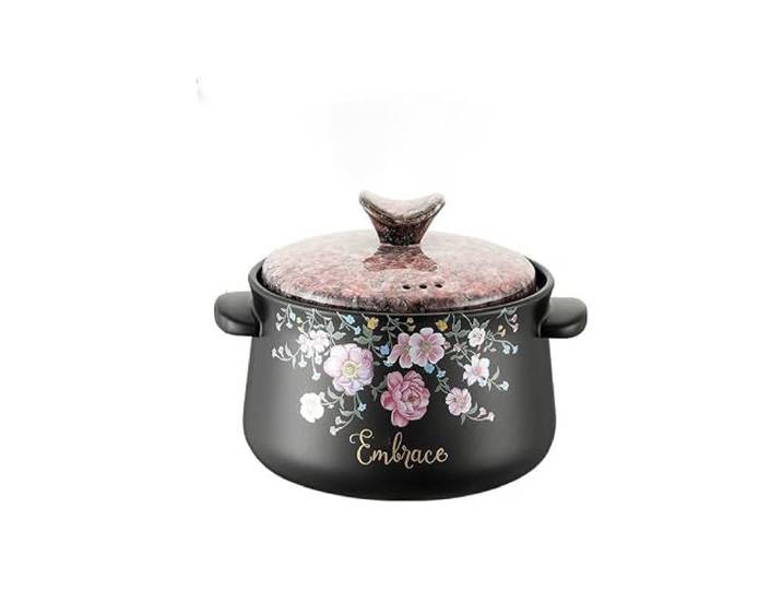 Tontopf, Keramik-Kochgeschirr for den Herd, Suppentopf(3.6qt)