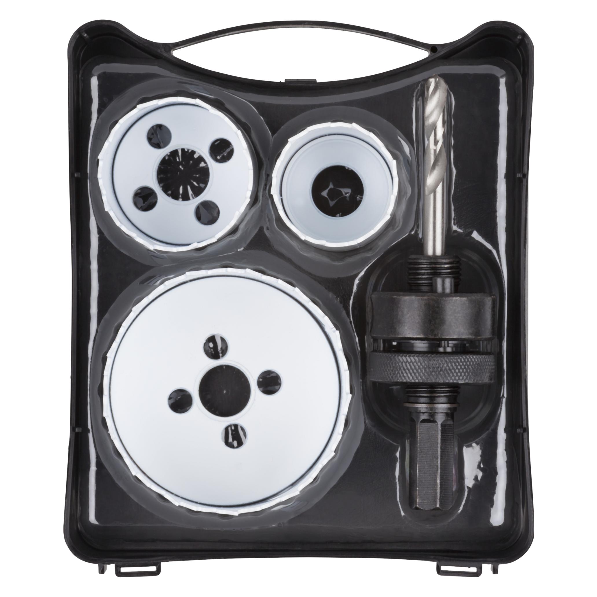 wolfcraft 1 Lochsägen-Set BiM ø35,43,68mm (5980000)