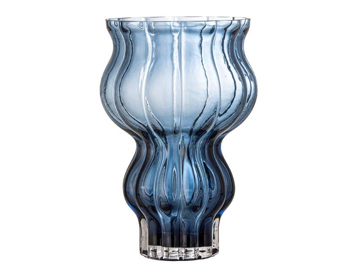 Vase Zanna Ø 18cm Blau