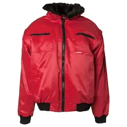 Winter-Comfort Jacke "GLETSCHER" Outdoor - XXL - Rot