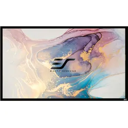 Elite Screens Sable Rahmen Beamer Leinwand-16:9 / Cinewhite / 203 x 115-CineWhite: Weisses Standardma (92", 16:9), Leinwand, Weiss