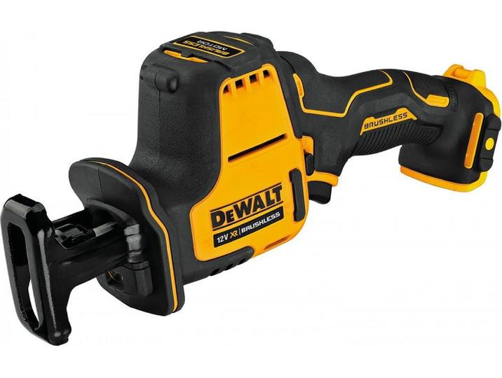 Scie sabre compacte XR 12V 2Ah Li-Ion Brushless DEWALT - sans batterie ni chargeur - DCS312N-XJ