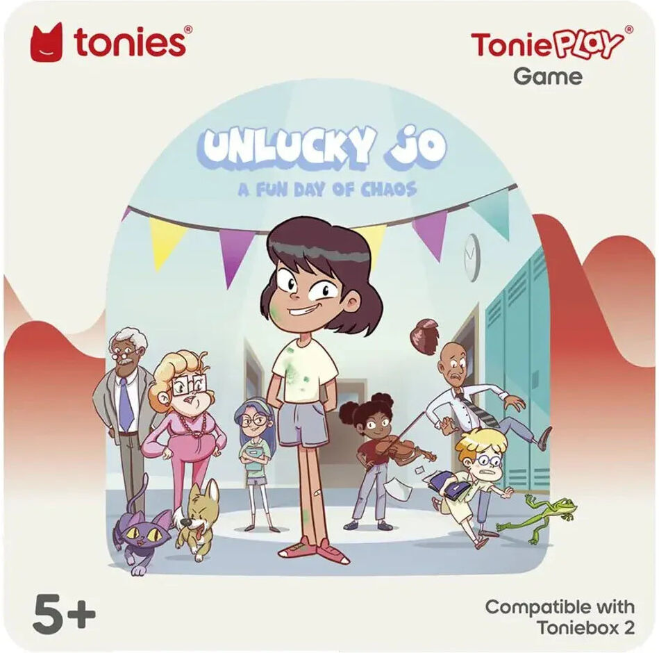 Toniebox Tonies Tonieplay Unlucky Jo: A Fun Day of Chaos - Interactive Storytelling for Kids Ages 5+