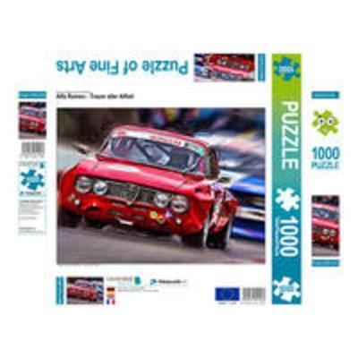 CALVENDO Puzzle Alfa Romeo - Traum aller Alfisti 1000 Teile Puzzle quer | 1000 Teile Lege-Größe 64 × 48 cm Foto-Puzzle für glückliche Stunden