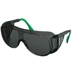uvex Überbrille Schweißerschutz 5 schwarz/grün - 9161145 - schwarz/grün