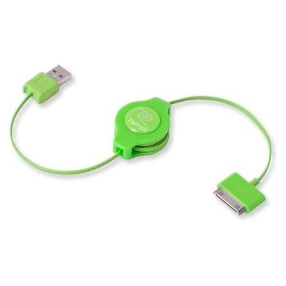 ReTrak EUIPODUSBGN Handykabel Grün 1 m USB A Apple 30-pin (1 m, USB 2.0) (EUIPODUSBGN)