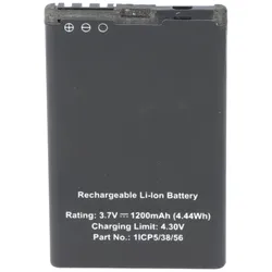 AccuCell Akku passend für den Handy Akku Doro Primo 305 Akku RCB305, Avus AB07 Ersatzakku