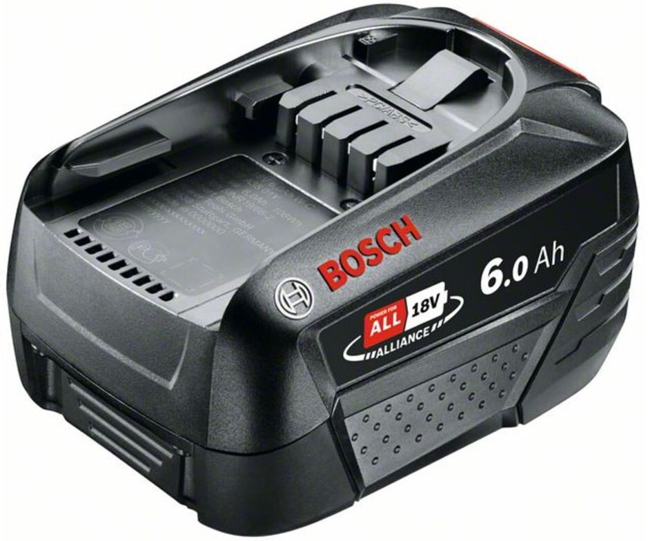 Bosch Akkupack 18 Volt Lithium-Ionen PBA 18 Volt, 6.0 Ah W-C, Systemzubehör (1600A00DD7)